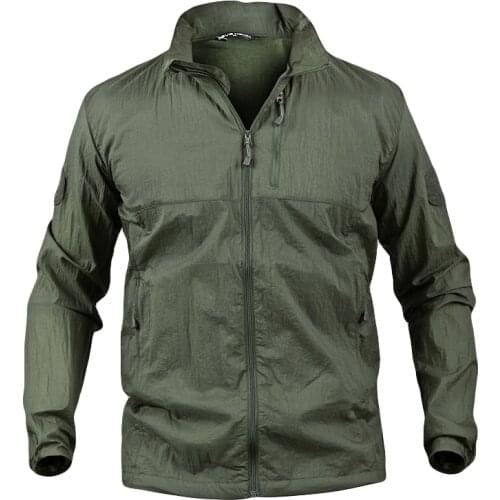 Summer Anti UV Fast Dry Waterproof Breathable Skin Jacket Men Outdoor Fishing Climbing Camouflage Sunscreen Hooded Tactical Tops