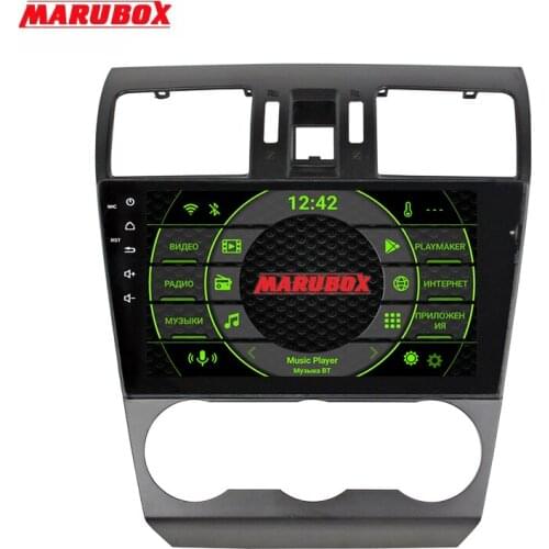 Marubox KD9108 DSP, 64GB, for Subaru XV, Impreza 2012+, Forester 2013, Car Multimedia Player with Android 9.0, 8 Core Head Unit