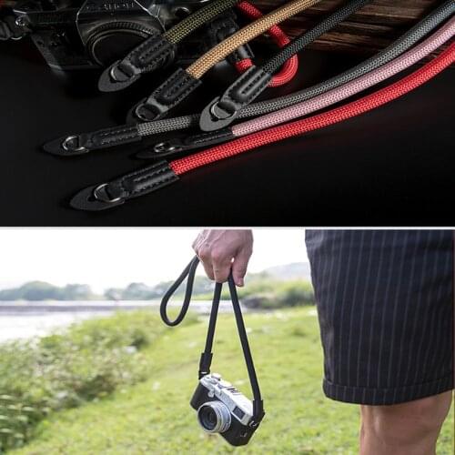 Nylon Rope Camera Shoulder Strap Neck Strap for Mirrorless Digital Camera Leica Canon Nikon Olympus Pentax Sony