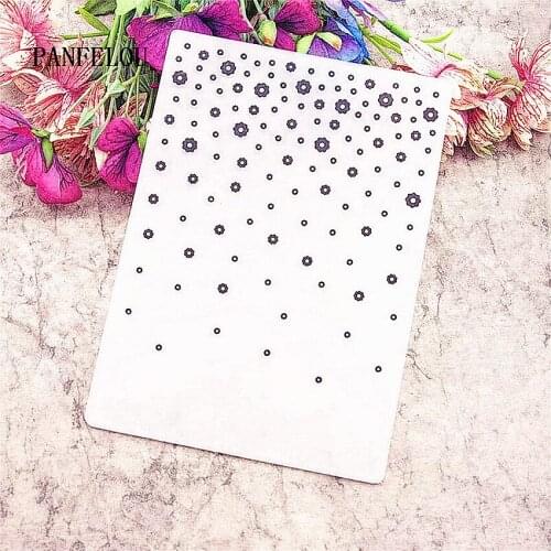 NEW Easter The day is rain Embossing folders Plastic For Scrapbooking DIY Template Fondant Cake Photo Album Card Making
