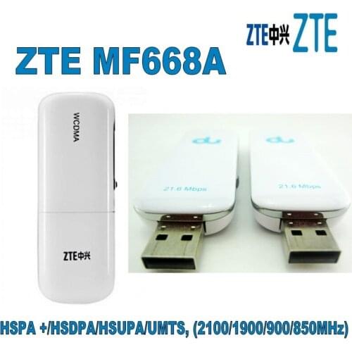Lot of 10pcs Original Unlocked ZTE MF668 MF668A 21Mbps HSPA+ 3G Usb Modem USB dongle