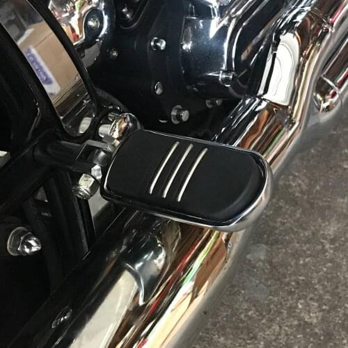 Motorcycle Highway Bar Footrest Foot pegs For Harley StreamLiner Indian Touring Road King FLH Sportster Softail