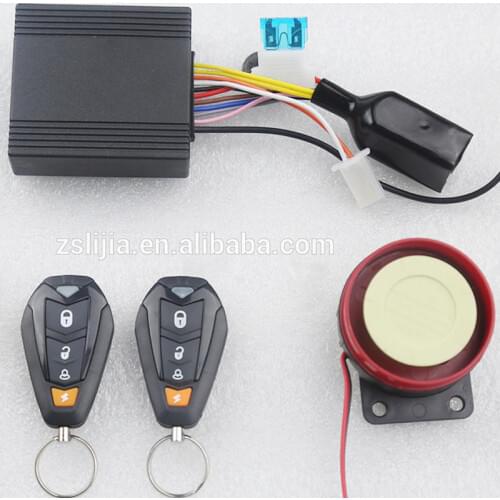 Alarm motorcycle Anti-hijacking waterproof security alarm/one way motorcycle alarm system 12V NTO factory