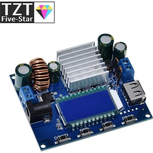 SK35L DC 0.6-30V 4A 35W 5V 6V 9V 12V 24V Boost/Buck CC CV Regulated Adjustable DC Power supply Module laboratory power supply