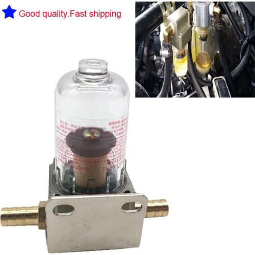 Universal Mini Oil Catch Tank Can Filter out impurities Oil and Gas Separator
