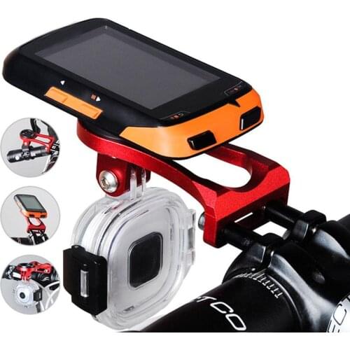Bicycle Computer Camera Mount Holder Bicycle Speedometer Stand Metal Bike Computer GPS Stand For Garmin Cateye Bryton
