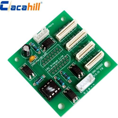 Paper signal shielding motherboard compatible with Epson R1390/R1800/R1900/R2000 for A3 UV inkjet printer adapter board