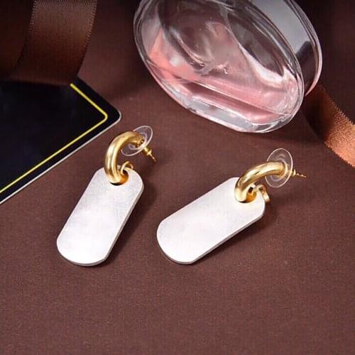 New Hot brand For women Ladies Luxury Travel Photograph Wedding Dress Wedding Matching Party Gift Black Earring Jewelry