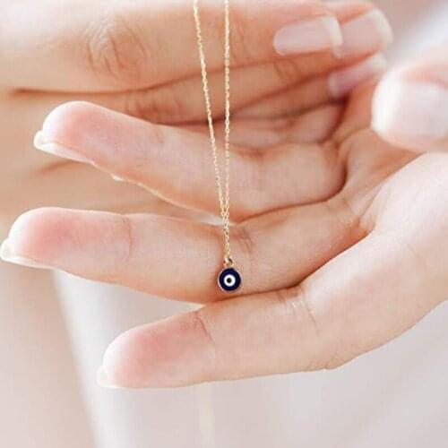 10Pcs Turkish Devils Eye Diy Jewelry Accessories Blue Eyes Single Hanging Dripping Alloy Pendant Bracelet Pendant 94PA