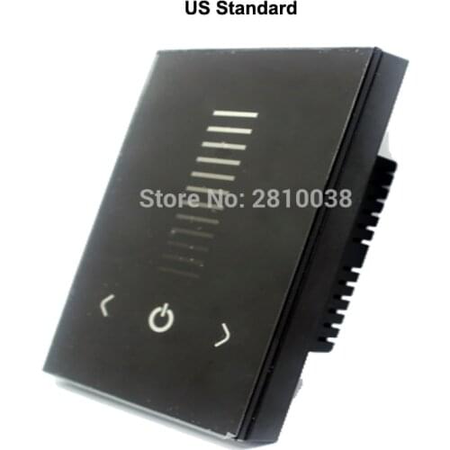 2 pcs/lot EU/US standard touch Thyristor led dimmer switch AC 90-240V led dimmer Rear edge dimming led lamp dimmer