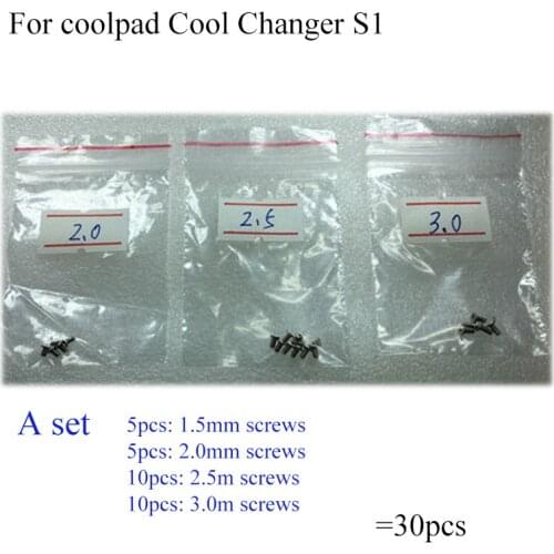 30PCS/set For coolpad Cool Changer S1 S 1 C105 C105-6 Screw nail tack on the Motherboard mainBoard repair parts for Cool S1