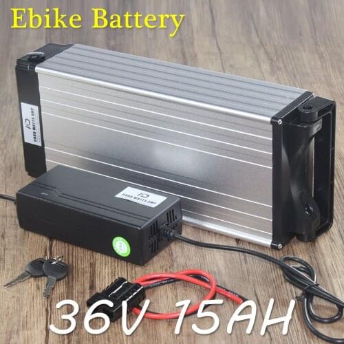 36v battery US EU no tax 36v 15Ah Lithium Battery Pack with Charger Electric Bicycle Battery