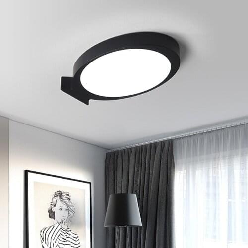 Acylic Ceiling Lights Square Rings For Living Room Bedroom Home AC85-265V Modern Led Ceiling Lamp Fixtures lustre plafonnier
