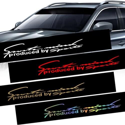 Car Door Sport Frase Auto Sticker Car Styling Car Window Bumper Truck Decal Vinyl Waterproof Car Sticker Graphics