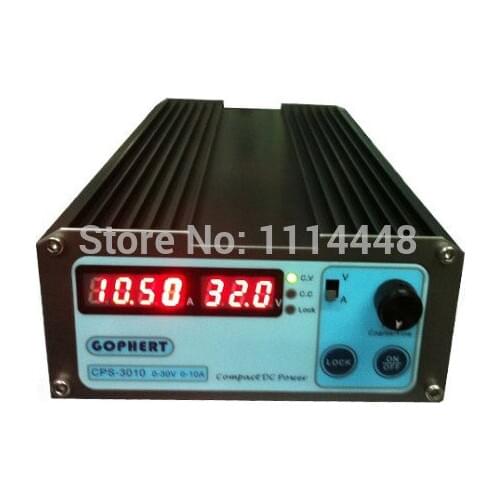 CPS3010II 30V10A Mini Compact Precision Digital Adjustable DC Power supply With OVP/OCP/OTP 0.01A 0.1V