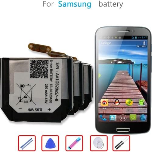 EB-BR720ABE 250mAh Battery For Samsung Gear S2 S 2 Classic R732 BR720 Mobile Phone