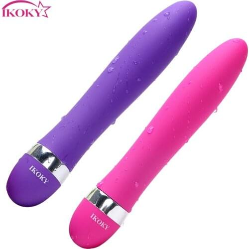 IKOKY G-spot AV Stick Adult Products Sex Toys for Women Speed Adjustable Clitoris Stimulator Dildo Vibrator Magic Wand