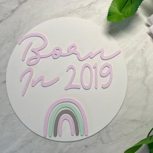 Personalised Handmade Name Door Wall Plaque ,Rainbow Design, Wooden Nursery Sign,Childrens Bedroom Decor,Personalised Gift