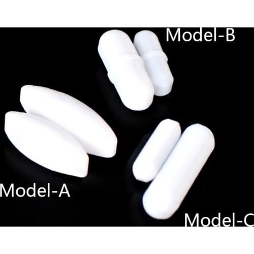 3pcs Model A B C PTFE Magnetic Stir Bar A08-A70 B06-B100 C05-C100 PTFE Rotor Magnet Strong Stirring Force, Stable Operation