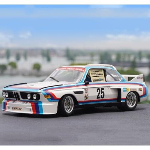 Maisto Diecast 1:18 Scale BMW CSL25 BMW3.0 Rally Car Simulation Alloy Car Model Collection Static Decoration Gifts Toys Boys