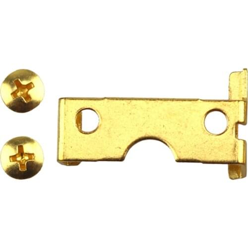 Metal Electric Push Scissors Cutter Head Blade Slide Holder Kit for WAHL 8504 81919 with Screws for Home Haircutting Gold