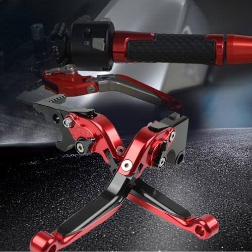 Motorcycle Adjustable CNC Handle Brake Clutch Levers Extendable Folding Lever For SYM CITYCOM Citycom 300i 2013 2014 2015 2016