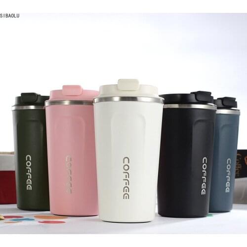 New Style Double Stainless steel 304 Coffee Mug Car Thermos Mug Leak_Proof Travel Thermo Cup Thermosmug For Gifts