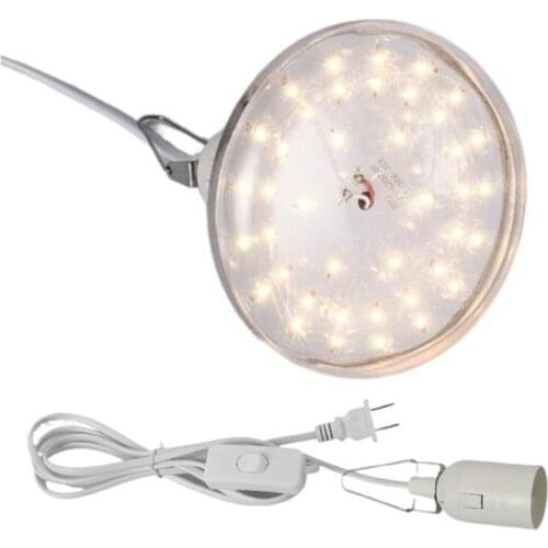 New LED plant light bulb sunlight yellow light E27 bulbs phyto lamp full spectrum power cable hydroponics phytolamp kit plantas