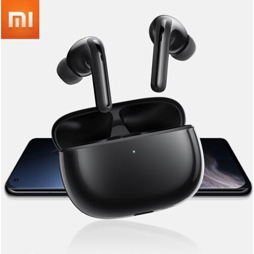2021 New Xiaomi FlipBuds Pro Noise Cancelling Earphone Ture Wireless Bluetooth 5.2 TWS Headset With Mic Handsfree Voice Control