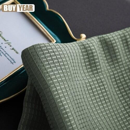 2021 New Waffle Series Water Grain Linen Curtains Simple Curtains Living Room Bedroom Bay Window Blackout Curtains Finished