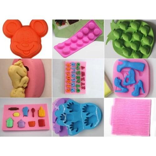 Wholesale/retail,free shipping,1 pcs Mini Pudding jelly chocolate mould clay sugar decoration mold baking tools