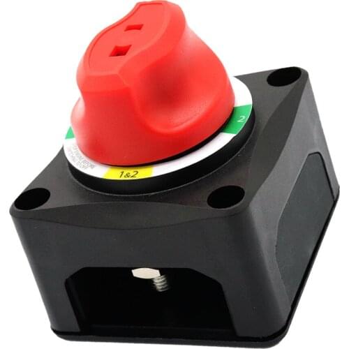 On/off Disconnect Switch for RV Battery Boat 200 Amps Waterproof W/ Afd