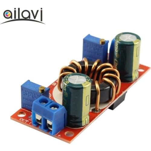 Adjustable Step Down Buck Power Supply Module DC-DC Solar Energy Lithium Battery LED Driver 10A Buck CV&CC 4-32V to 1.2-32V