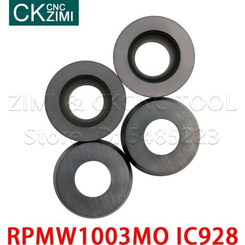 RPMW1003MO IC928 Carbide inserts circular internal milling turning lathe tools milling cutter CNC tools RPMW 1003 MO lathe tools