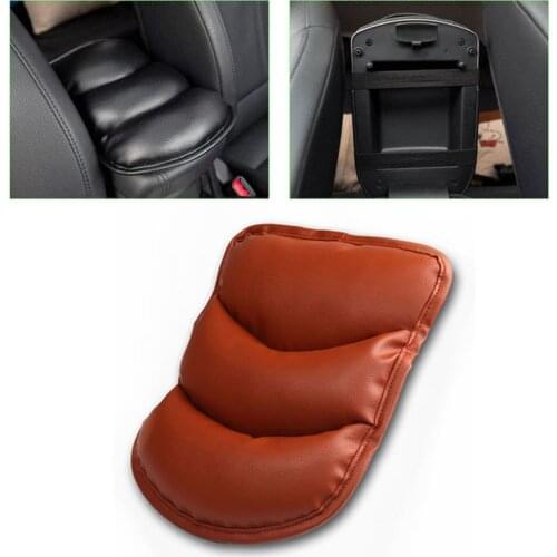 Universal PU Soft Leather Auto Center Console Box Armrest Protective Pad for Volvo S40 S60 S80 XC60 XC90 V40 V60 C30 XC70 V70