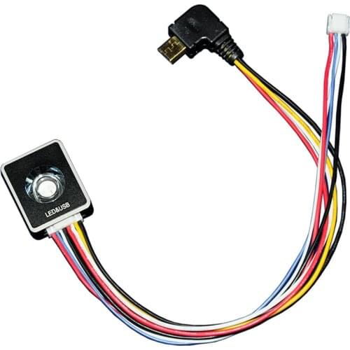 Universal Flight Controller RGB Module External Indicator LED USB 1.25 4P/I2C JST-GH with Lock 4P For Pixhawk PIX APM
