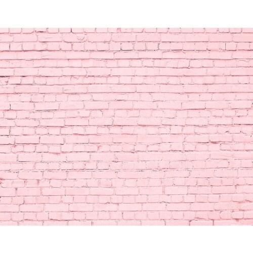 Brick wall pink kids photo backgrounds vinyl fotografia art portrait photography backdrops for photographic studio props NB-182