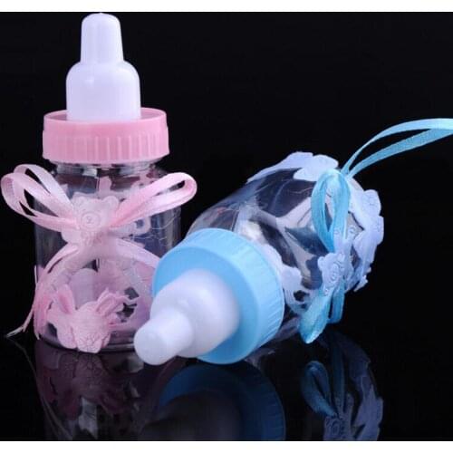 24pcs/lot Feeding Bottle Shape Candy Box Cute Gift Bag Event Party Supplies