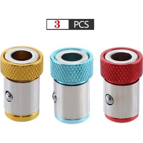 3pcs Magnetic Ring For 6.35mm (1/4 \\\\\\\") Hex Magnet Driver Head Magnetic Ring Magnetizer