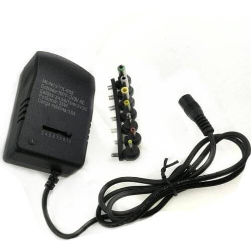 AC DC 220V Power Adapter Universal 3v 4.5v 6v 9V 12V 3A power supply transformer Electric Adjustable Power Adapter for LED lamp