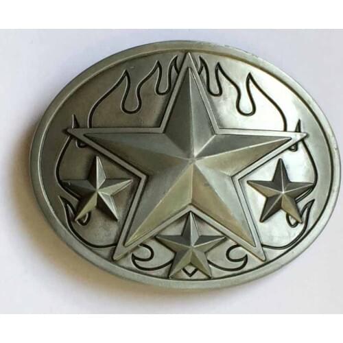 Western Star Cowboy Belt Buckle