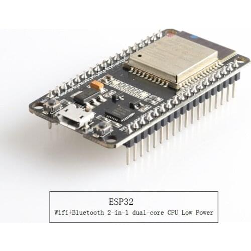 ESP32 Development Board Wireless WiFi&Bluetooth 2 In 1 Control Panel Dual Core CPU Compatible With ESP-32/ESP-32S, Arduino DIY
