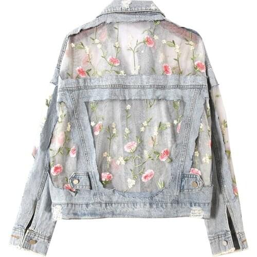 MLNRFZ Womens Denim Jackets