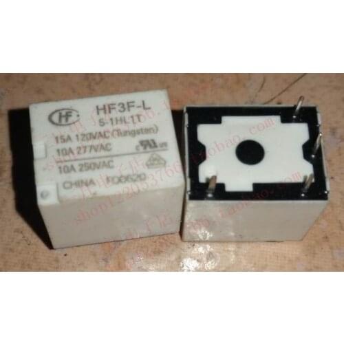 Relays HF3F-L 5-1HL1T T73-1A-5V-L1 Single Coil Magnetic Hold 10A Contact