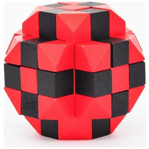 Challenging IQ Wooden Burr Puzzle Logic Brain Teaser Interlocking Puzzles Game for Adults