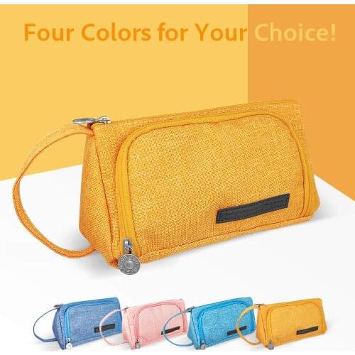 Three-layer Kawaii Large Capacity Pencil Case Cosmetic Bags Supplies Back To School Pencil Box Pouch Office Stationery for Gifts