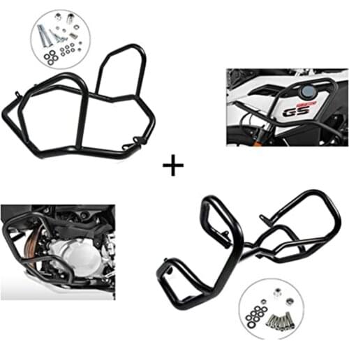 For BMW F850GS F750GS F 750 GS F 850 GS 2017-2021 Upper Lower Engine Guard Crash Bar Tank Bumper Stunt Cage Fairing Protection