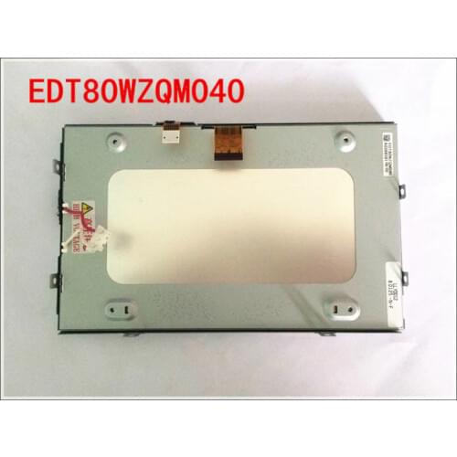 100% New Original Car Navigation 8.0" LCD Screen EDT80WZQM040 LCD Display Panel For Car Audio System Replacement