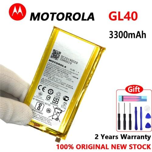 100% Original GL40 Battery For Motorola Moto Z Play for Moto Z Play Droid XT1635 XT1635-01 XT1635-02 XT1635-03 SNN5974A Battery