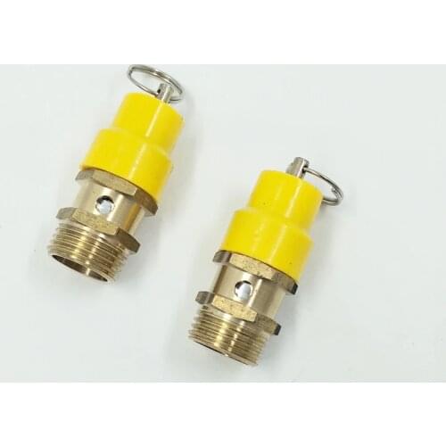 2pcs /lot Safety Release valve 3/8'' 1/2'' 8kg Pressure Relief valve